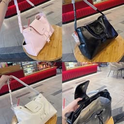 Túi Xách Nữ LEVOIR Dáy Rút Dáng Hobo Phối Nắp Túi Và Charm Ngôi Sao Phong Cách Cá Tính 2