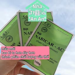 Combo3 Bịch muối dạ dày nabicar loại 100gr , hầm chè, rửa hoa quả, tạo môi trường kiềm,hỗ trợ trắng răng. 2