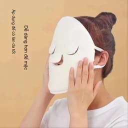 Khăn Mặt Nạ Chườm Nóng Lạnh Spa – Khăn Đắp Mặt Mềm Mịn, Hỗ Trợ Mở Lỗ Chân Lông, Chăm Sóc Da Tại Nhà QM-STORE 5