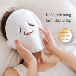 Khăn Mặt Nạ Chườm Nóng Lạnh Spa – Khăn Đắp Mặt Mềm Mịn, Hỗ Trợ Mở Lỗ Chân Lông, Chăm Sóc Da Tại Nhà QM-STORE 9