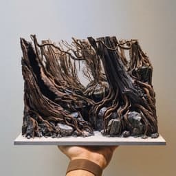 Layout Rừng Ver.21 | Nghệ Thuật Tái Tạo Cảnh Quan Tự Nhiên | Điểm Nhấn Cho Bể Cá | RF Aquarium 8
