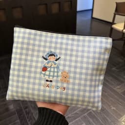 Túi đựng mỹ phẩm cầm tay dung tích lớn Túi trang điểm di động sang trọng Du lịch tiện lợi nhiều mẫu 7