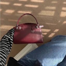 Túi Cầm Tay Dây Ngang Nịt Thanh Lịch sang trọng Size 24cm K0715 5