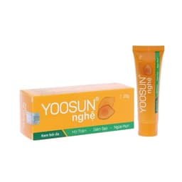 Combo chăm da thâm mụn Kem bôi da Yoosun Rau Má 25g + Kem bôi da Yoosun Nghệ 25g 7