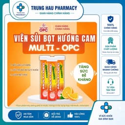 Viên Sủi Multi-OPC - Bổ sung vitamin C và khoáng chất, tăng cường sức khỏe 1