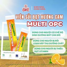 Viên Sủi Multi-OPC - Bổ sung vitamin C và khoáng chất, tăng cường sức khỏe 2