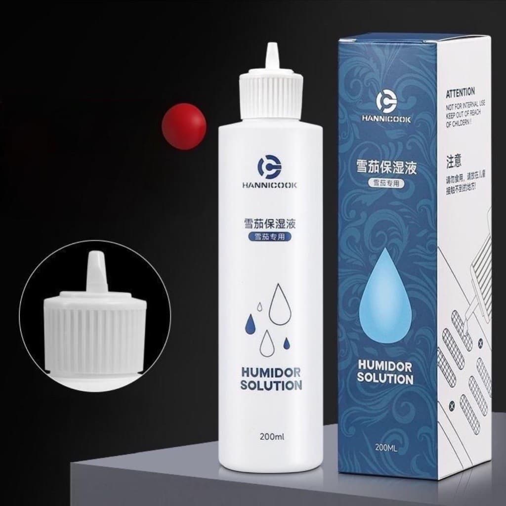 Dung Dịch Dưỡng Ẩm Bảo Quản HANNICOOK 200ml – Nước Cấp Ẩm Humidor Giúp Duy Trì Độ Ẩm Ổn Định Cho XG