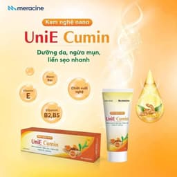 Kem Nghệ Nano UniE Cumin Giúp Dưỡng Da, Ngừa Mụn, Giảm Thâm Sẹo 20gr 2