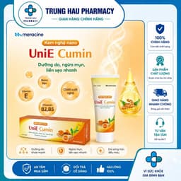 Kem Nghệ Nano UniE Cumin Giúp Dưỡng Da, Ngừa Mụn, Giảm Thâm Sẹo 20gr 1