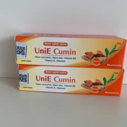 Kem Nghệ Nano UniE Cumin Giúp Dưỡng Da, Ngừa Mụn, Giảm Thâm Sẹo 20gr 3