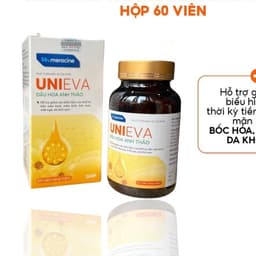 TPBVSK UniEva bổ sung 1000mg Tinh dầu hoa anh thảo hỗ trợ giảm các biểu hiện của thời kỳ tiền mãn kinh lọ 60 viên 2