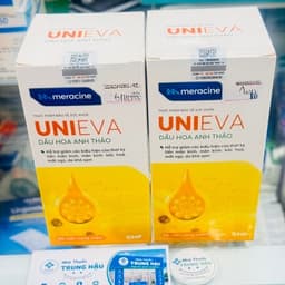 TPBVSK UniEva bổ sung 1000mg Tinh dầu hoa anh thảo hỗ trợ giảm các biểu hiện của thời kỳ tiền mãn kinh lọ 60 viên 5
