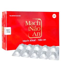 Viên uống bổ não MẠCH NÃO AN, hỗ trợ bổ huyết, hoạt huyết; giảm đau đầu, hoa mắt, chóng mặt, mất ngủ, tê bì chân tay 3