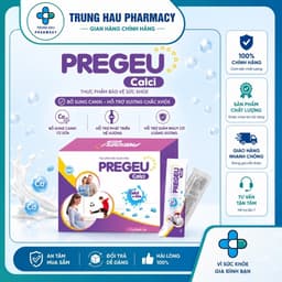 PREGEU CALCI 30 gói – Calci Từ Sữa Bổ Sung Canxi, Phát Triển Chiều Cao Tối Ưu, Xương Răng Chắc Khỏe Cho Cả Gia Đình 1
