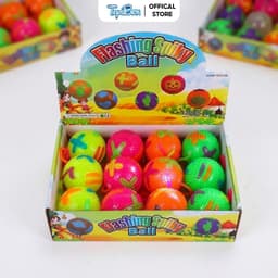 Bóng Gai Mềm Phát Sáng 10cm Cho Bé - Phát Sáng Vui Nhộn Hộp 12 quả 1