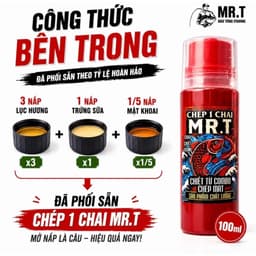 [Combo chỉ 100k] Combo Cám và Hương Liệu MR.T chuyên câu Chép Giòn, Chép Cũ, Chép Mới 8