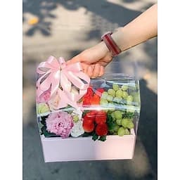 Khay Túi Đựng Trái Cây, Giỏ Quà Tặng Sang Trọng 3