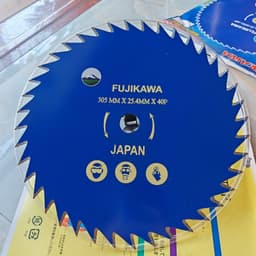 Lưỡi Cắt Cỏ/Lúa Tròn 15/30/40/60 Răng FUJIKAWA 305mm x 25.4mm - Dao Phát Cỏ Công Nghệ Nhật Bản Siêu Sắc, Chống Đá Văng 8