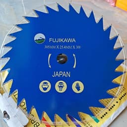 Lưỡi Cắt Cỏ/Lúa Tròn 15/30/40/60 Răng FUJIKAWA 305mm x 25.4mm - Dao Phát Cỏ Công Nghệ Nhật Bản Siêu Sắc, Chống Đá Văng 6