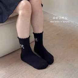 Set 5 Đôi Tất Bé Gái Họa Tiết Nơ Cao Cấp | Tất Trẻ Em Cotton Mềm Mại, Co Giãn, Thấm Hút Mồ Hôi Cho Bé 1-12 Tuổi 9