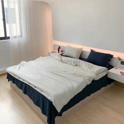 Bộ vỏ chăn ga gối Caro cài khuy vải cotton đũi mềm mịn,bộ 4 món vỏ thay thế dễ dàng vệ sinh 5