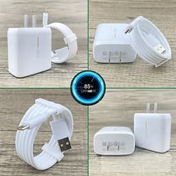 Sạc Nhanh Oppo  65W Super VOOC Type C, Củ Sạc Nhanh 65w + Dây Cáp Sạc cho Oppo, Realme 4