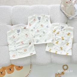 Áo Gile Nỉ Tăm Tai Gấu Hãng /Win Tone Hàn Đáng Yêu, Chất Liệu Mềm Mại Giữ Ấm Cho Bé 9