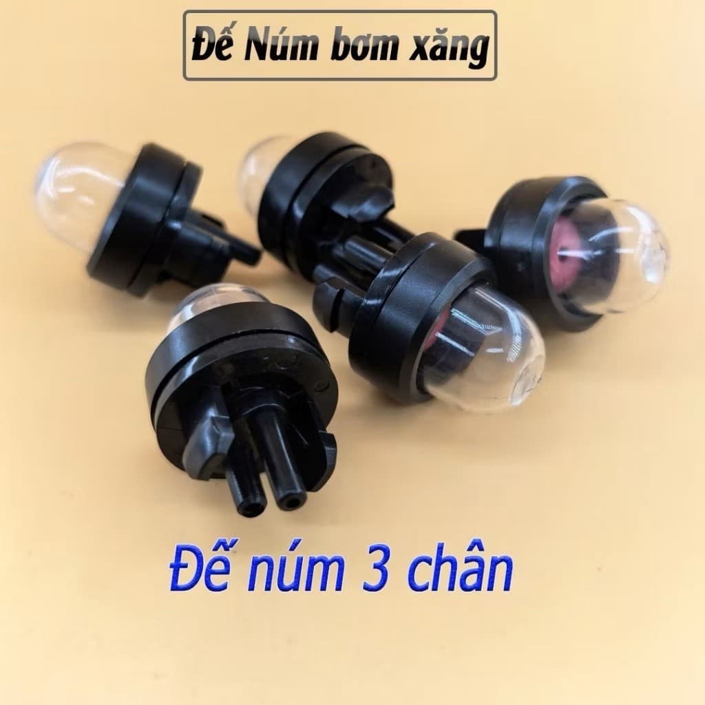 (MUA 10 TẶNG 2) Đế núm vú bơm xăng/ Núm bơm xăng/ Vú bơm xăng máy cắt cỏ, máy cưa