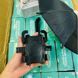 Giá Đỡ Điện Thoại Gắn Xe Máy Kèm Ô Dù Kẹp Điện Thoại Gắn Chân Gương Chống Rung Lắc Đa Năng tk1511 8