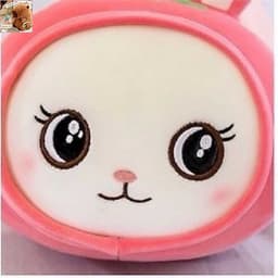 Gấu bông thỏ hồng Cosplay, gối ôm thỏ hồng siêu mềm mịn, Gấu thỏ hồng dễ thương kt 35-40cm Xưởng gấu bông gaubong.ami 3