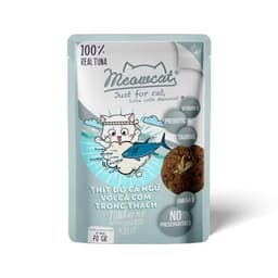 (THÙNG 48 GÓI) Pate Meowcat, MR VET dành cho mèo Thùng 48 gói (Sản Xuất Tại Việt Nam) - Dạng thạch SIÊU Tiết Kiệm 5