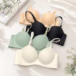 Combo 3 áo lót su, áo ngực su không gong, áo lót mặc áo dài nâng 3 phân đẹp mềm êm bền lắm 2