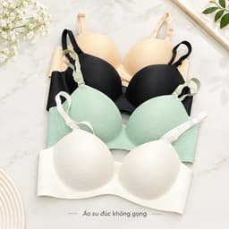 Combo 3 áo lót su, áo ngực su không gong, áo lót mặc áo dài nâng 3 phân đẹp mềm êm bền lắm 3