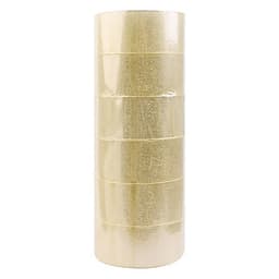 [6 Cuộn/ 1Kg]  Băng Dính Văn Phòng Đóng Hàng Trong Suốt [1 Cuộn 167Gr], Lõi Mỏng. [TTS21] 1