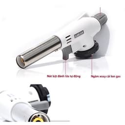 -Khò Gas Mini Tự Động danh  Lua Flame Gun🍀FREESHIP🍀 Đầu Khò Gas Chuyên Dụng- Núm điều Chỉnh Nhiệt 5