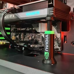 Giá Đỡ Card Màn Hình GPU VGA, Thanh Chống Xệ Card Màn Hình PC Điều Chỉnh Độ Cao – In 3D 7