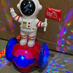 Đồ chơi lồng đèn Trung thu Robot phi hành gia, Người nhện di chuyển có nhạc đèn 5
