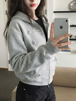 BADBAE Napoleon Hoodie Zip 440gsm 5