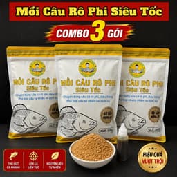 [BĐSH] Mồi Câu Rô Phi Siêu Tốc 500g – Mồi Rô Phi Tự Nhiên, Siêu Nhạy – Kèm Hương Liệu 2