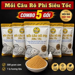 [BĐSH] Mồi Câu Rô Phi Siêu Tốc 500g – Mồi Rô Phi Tự Nhiên, Siêu Nhạy – Kèm Hương Liệu 1