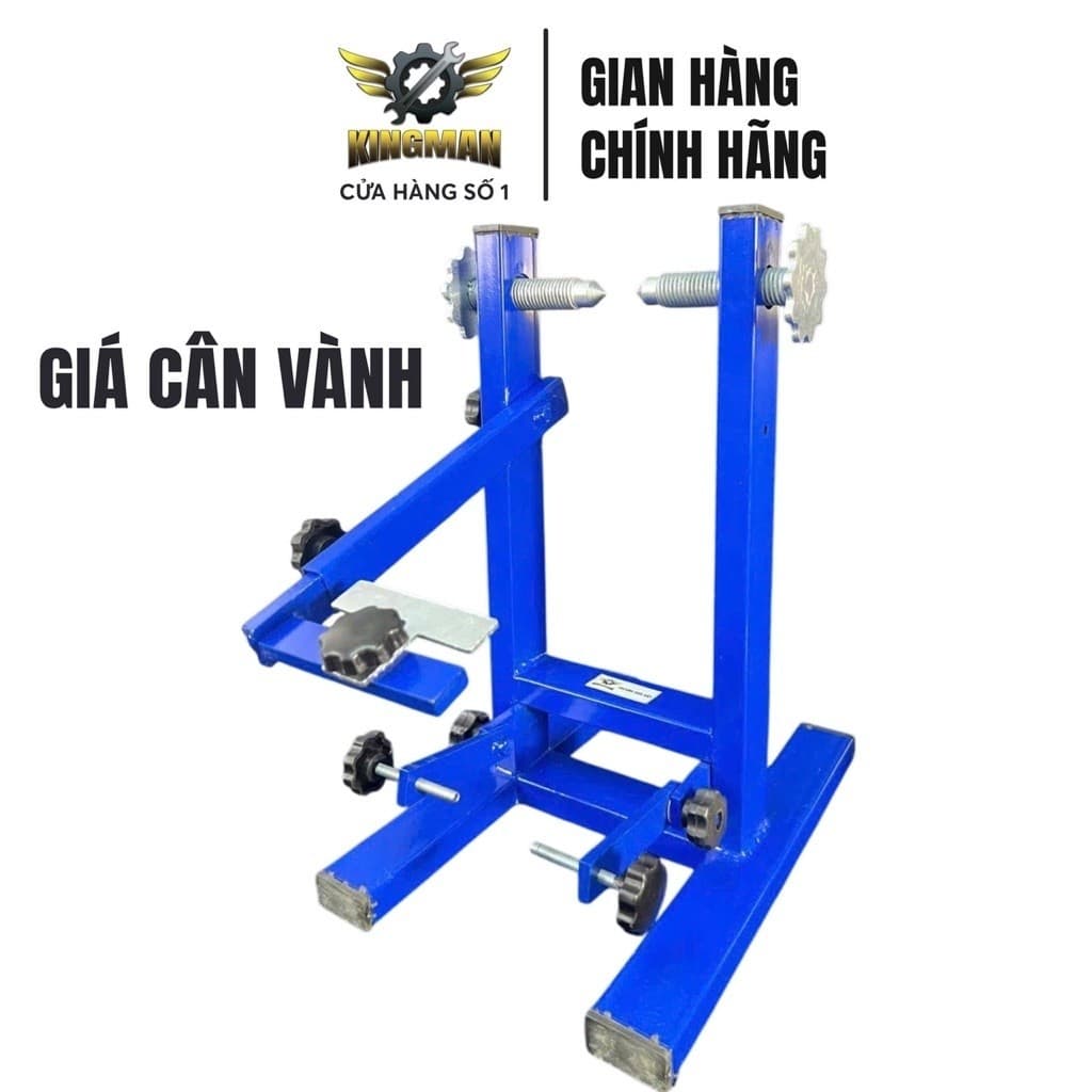 Giá Cân Vành Xe Máy KINGMAN – Bộ Giá Cân Bằng Mâm Bánh Xe, Dụng Cụ Cân Vành Chuyên Dụng K188