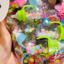 Lọ 60 hũ kẹo hình bình ti mix vị siêu ngon cho bé, bình ti nhiều loại kẹo siêu hot cho bé 3