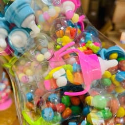 Lọ 60 hũ kẹo hình bình ti mix vị siêu ngon cho bé, bình ti nhiều loại kẹo siêu hot cho bé 5