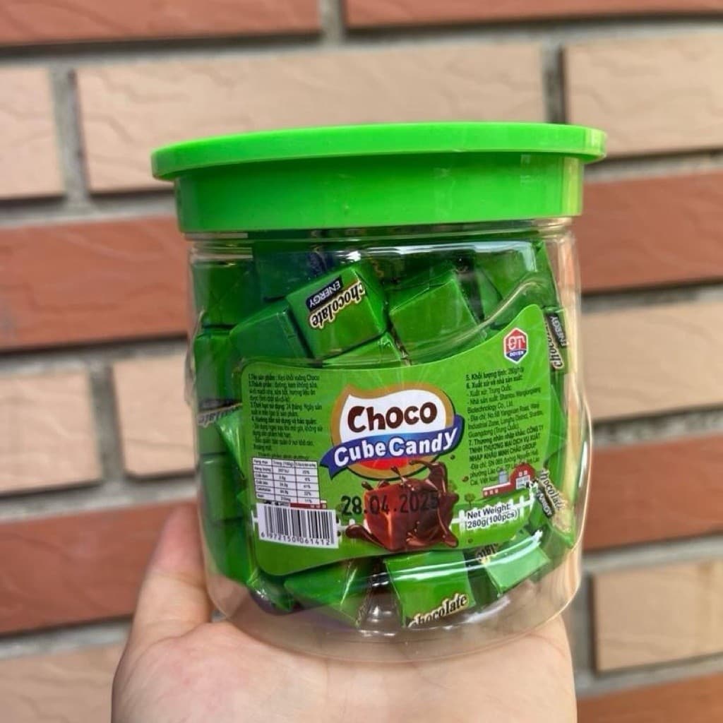 Sỉ lọ 100 viên kẹo Cube Candy siêu ngon, siêu hot