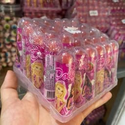 Sỉ khay 30 kẹo son môi hình công chúa barbie dành cho bé Women Cosmetic Mỹ Phẩm Trang Điểm 3