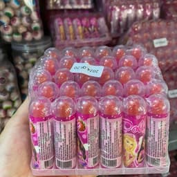 Sỉ khay 30 kẹo son môi hình công chúa barbie dành cho bé Women Cosmetic Mỹ Phẩm Trang Điểm 6