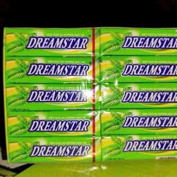 Vỉ 20 thanh kẹo gum dreamstar vị kẹo hà, kẹo gum bạc hà thơm mát 2