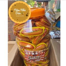 Sỉ ( Hộp x 100c ) Kẹo Dẻo Hình Hot Dog Hộp Siêu To Khổng Lồ Thơm Ngon Hấp Dẫn, Ăn Vặt Cổng Trường Candy Chua Snack Food 2