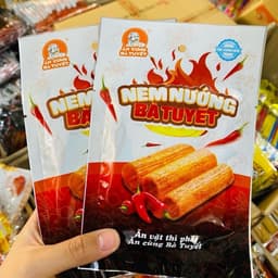 Bịch 30g Nem Nướng Phên Ăn Cùng Bà Tuyết siêu ngon 4