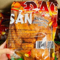 Gói bò miếng vừng tẩm vị đặc sản ngọc quỳnh, bánh bò vừng tẩm vị gói siêu to siêu hot hit 2